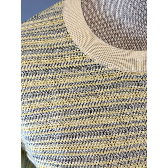 Veronica Beard Boise Striped Sweater in Yellow Size XS - Picture 5 of 6